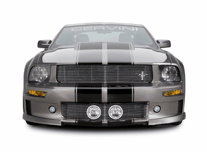 05-09 Mustang Upper Billet Grille w/ Running Horse Emblem