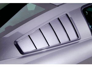 07-09 GT500 65' Style Quarter Window Louvers
