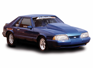 87-93 Mustang 4" Cowl Hood